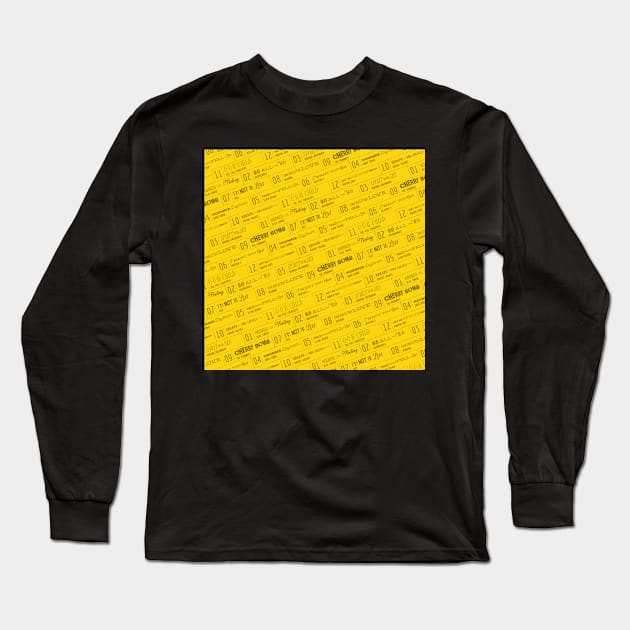 Guardians Soundtrack Long Sleeve T-Shirt by TurtleNotes